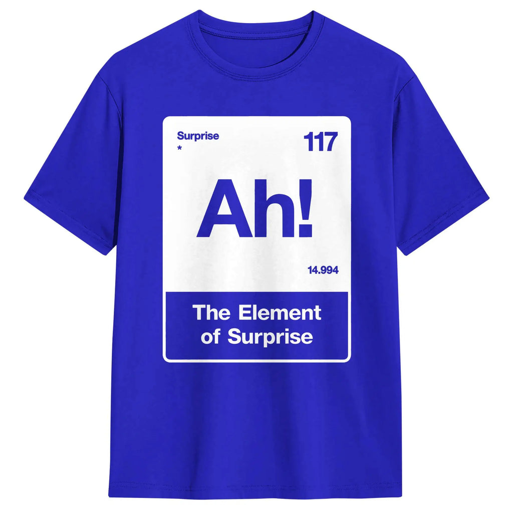 Vintage T Shirt Summer Ah The Elements of Surprise Project Hail Mary Novelty T-Shirts Cotton Tshirt for Male Y2K Basic Clothing