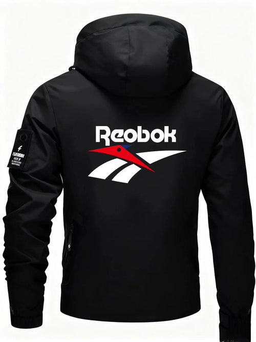 2025 Premium Men's Hooded Zipper Jacket - Windproof Casual Baseball Coat, Spring/Autumn Outdoor Style