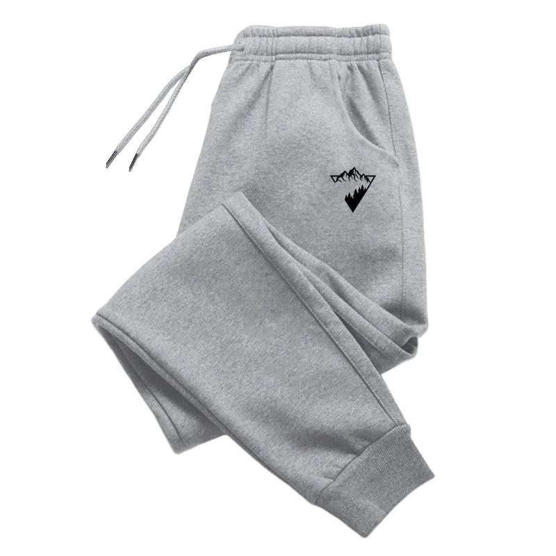 Drawstring Fashion Print 2026 Spring Simple Men's Sweatpants Hot Sales Versatile Gym Comfort Soft Sports Casual Trousers Jogging