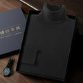 High Quality A-Class 100% Precision Spun Pure Cashmere Sweater Men Men's Lapel Pullover Casual Loose Knit Thin Men's Clothing
