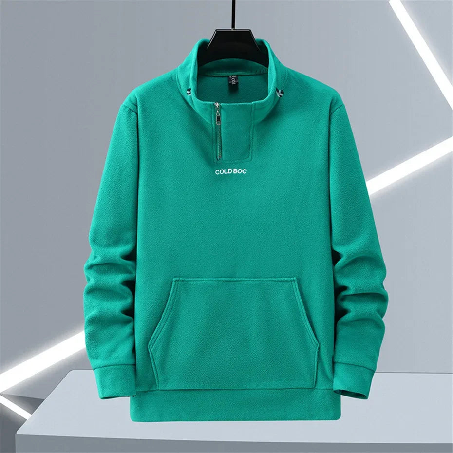 Polar Fleece Tracksuit Men 12XL Plus Size Men's Sets Sweatshirt Sweatpants Autumn Winter Casual Suits Male Big Size 10XL 12XL