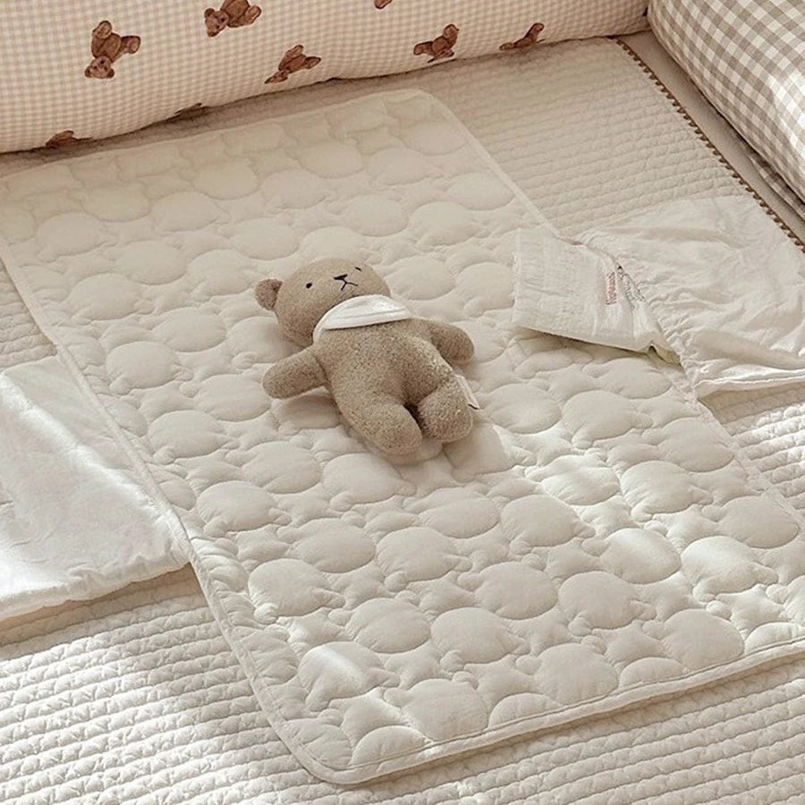 Baby Waterproof Changing Pad Multifunctional Portable Diaper Mat Foldable Travel Pee Pad With Diaper Bag