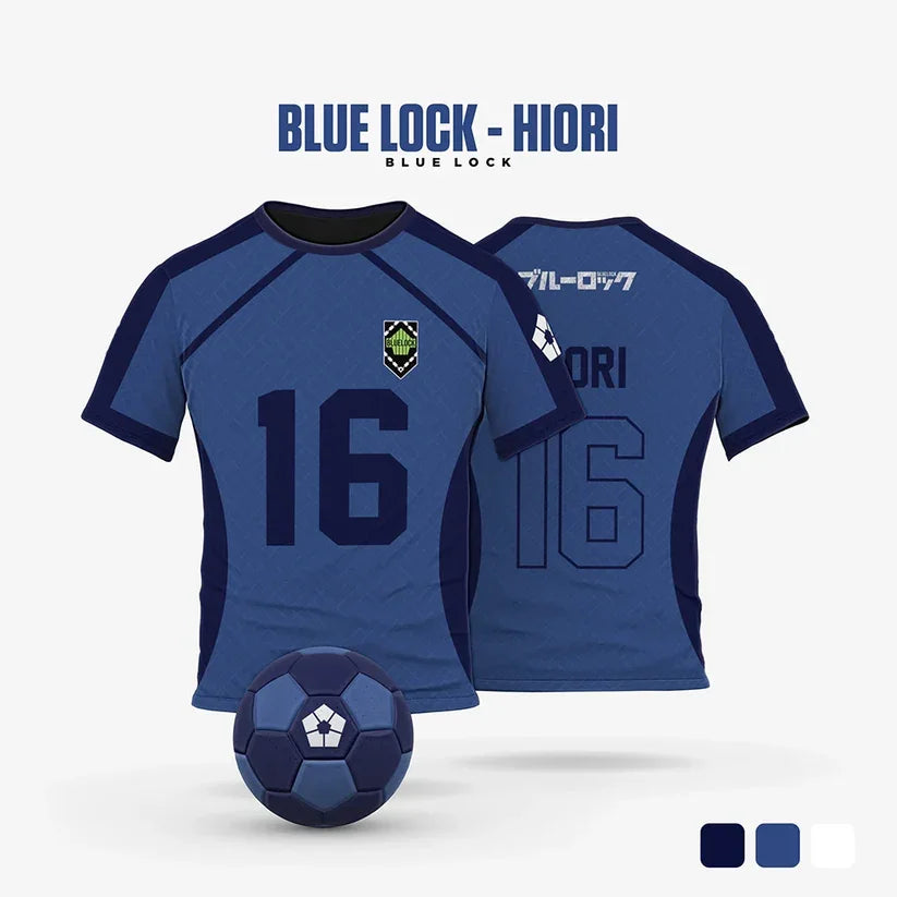 Anime Blue Lock Jersey 3D Print Nagi Soccer T-Shirts Men Women Short Sleeve Sports Tee Y2k Top Cosplay Blue Lock Football Top