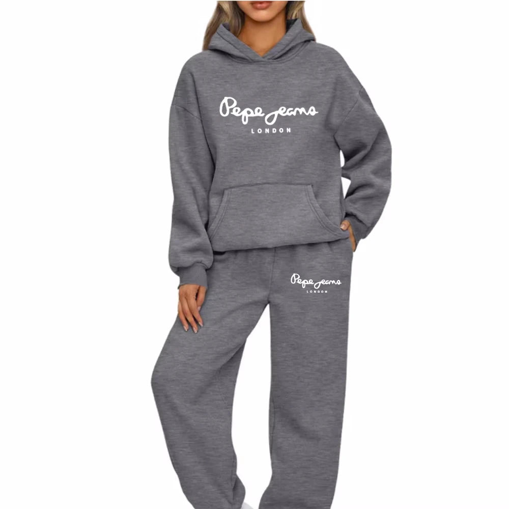 2025 Womens and mans Print Hooded Sweatshirts Suit High Quality Hot Sales Outfits Clothing Fashion Casual Jogging Pants Sets