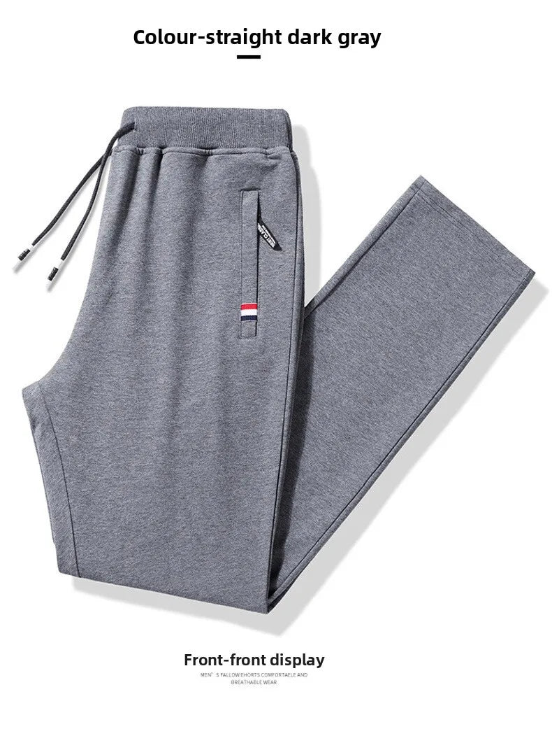 Autumn Pants Loose Gyms Jogger Track Pants Mens 6XL  8XL Men Fitness Sportswear Tracksuit Elastic Waist Sweatpants Cotton Trouse