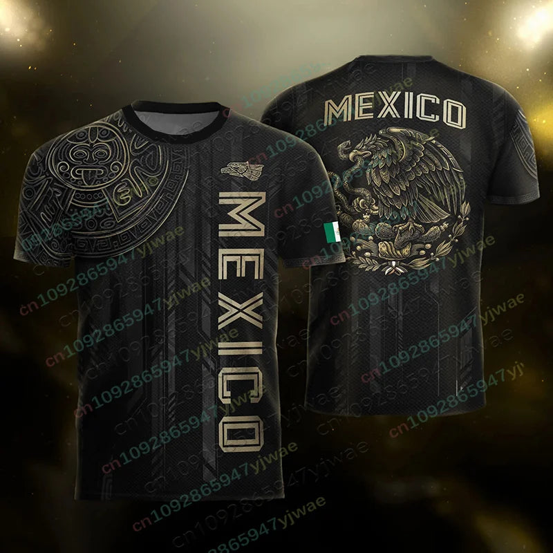 Mexico Special Youth Football Jersey Mens Women Casual Sport Breathable Top for Competition Training Tees Summer Men's Clothing