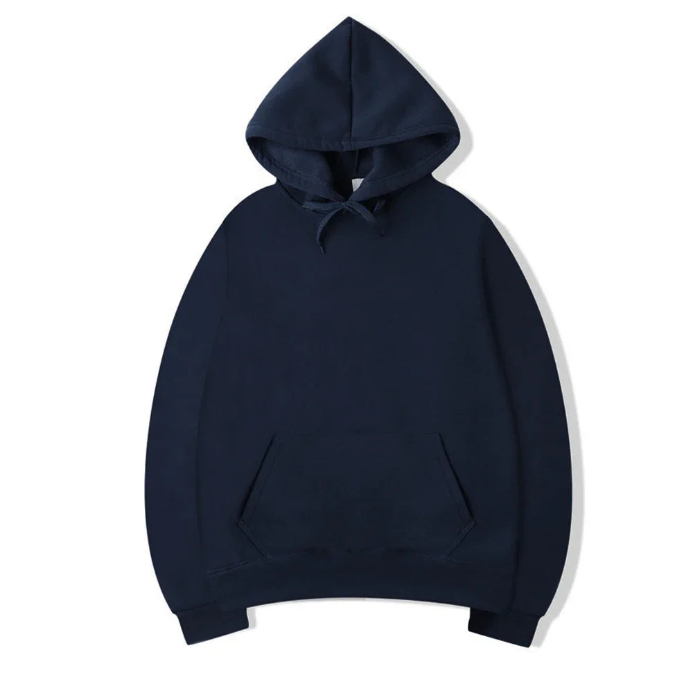 Men Hoodies Women Pullover Spring Autumn Casual Hoodie Sweatshirts Solid Color Hoodies Oversize Black Sweatshirt For Male