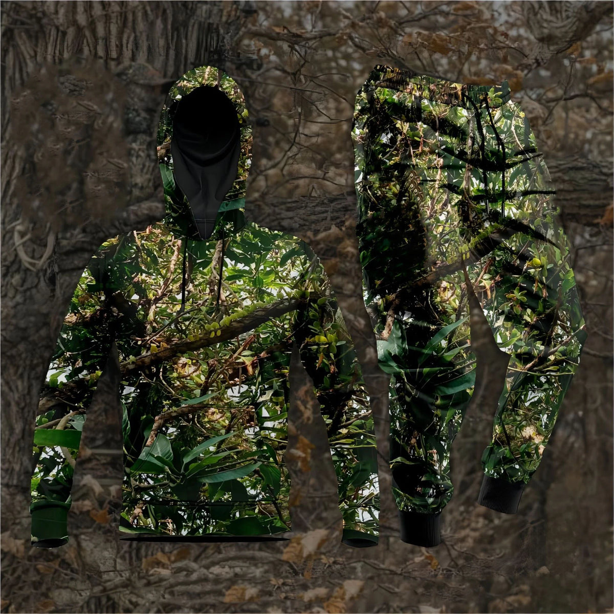 Autumn Camouflage 3D Printed Hoodie Suit Men Sweatshirts Sweatpants Casual Fashion Two Piece Tracksuit Set Men's Clothing