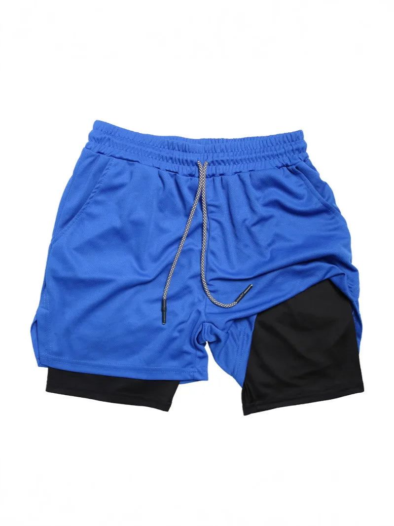 Men's Summer Gym Shorts Breathable Quick Dry Beach Surfboard Exercise Sports Casual Lightweight Running Pants