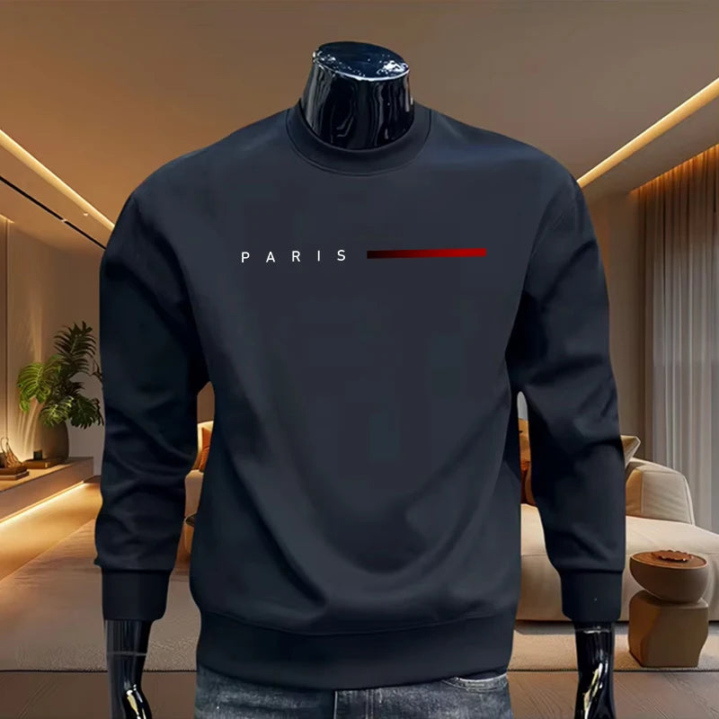 Fashion Mens Sweatshirts Printing Casual O-Neck Long Sleeve Tops Outdoors Sports Jogging Man Clothing Daily Street Pullover y2k