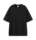 DIY Custom LOGO Thick Neck Drop Shoulder Big Size Style 330gsm High Qualtity Oversize Heavy Weight T-shirt for Men Streetwear