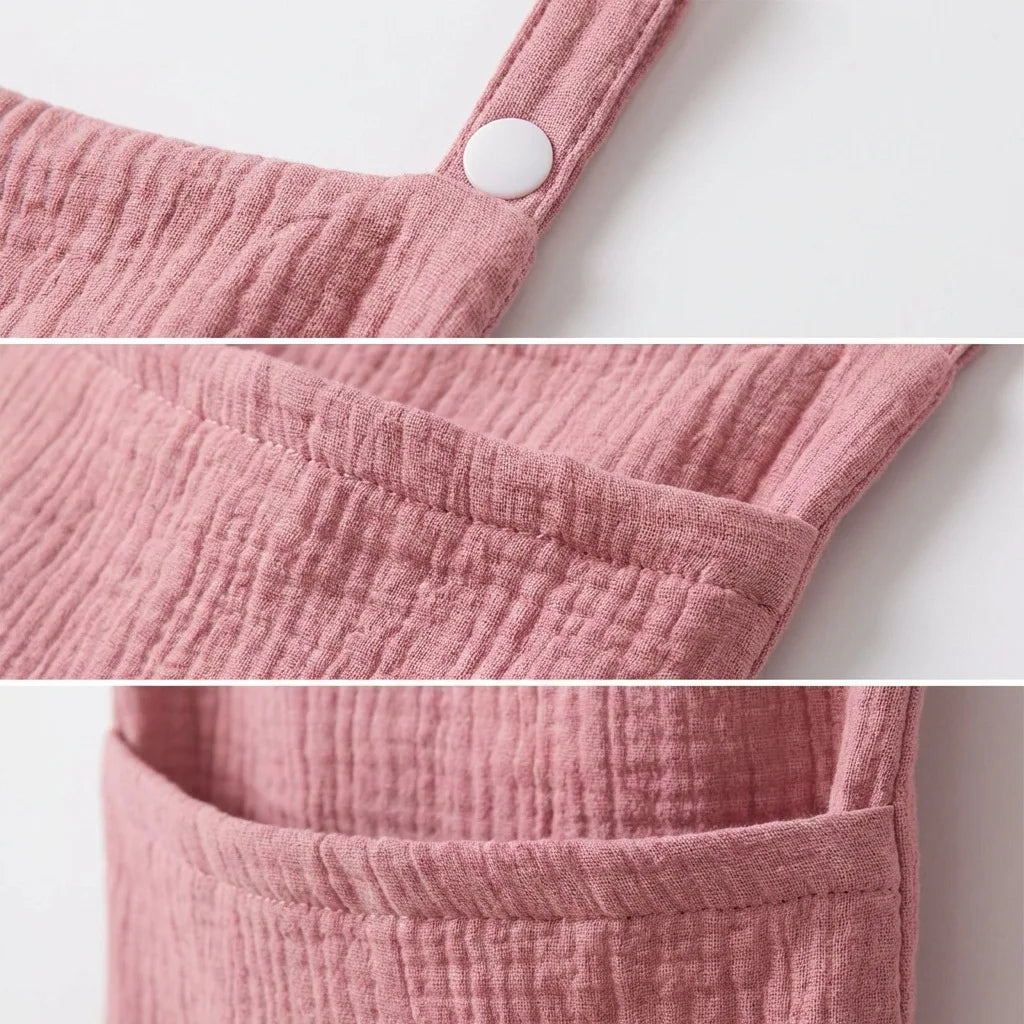 Pure Cotton Baby Crib Hanging Bag Multifunctional Newborn Supplies Storage Bag for Stroller New Pure Cotton Baby Hanging Bag