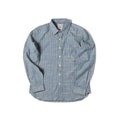 Red Tornado Retro Candy Stripes Work Shirt Men's Daily Casual L/S Shirt Amekaji