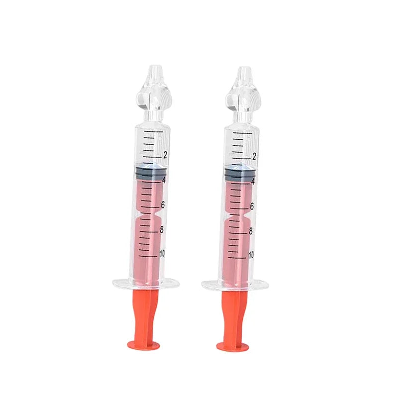 Needle Tube Nasal Aspirator Syringe Baby Nose Cleaner Baby Rhinitis Nasal Washer Reusable Nasal Irrigator Washing for Children