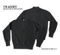 Rugged Bronson High Neck Sweater Vintage Style Men's Military Pullover Knitwear