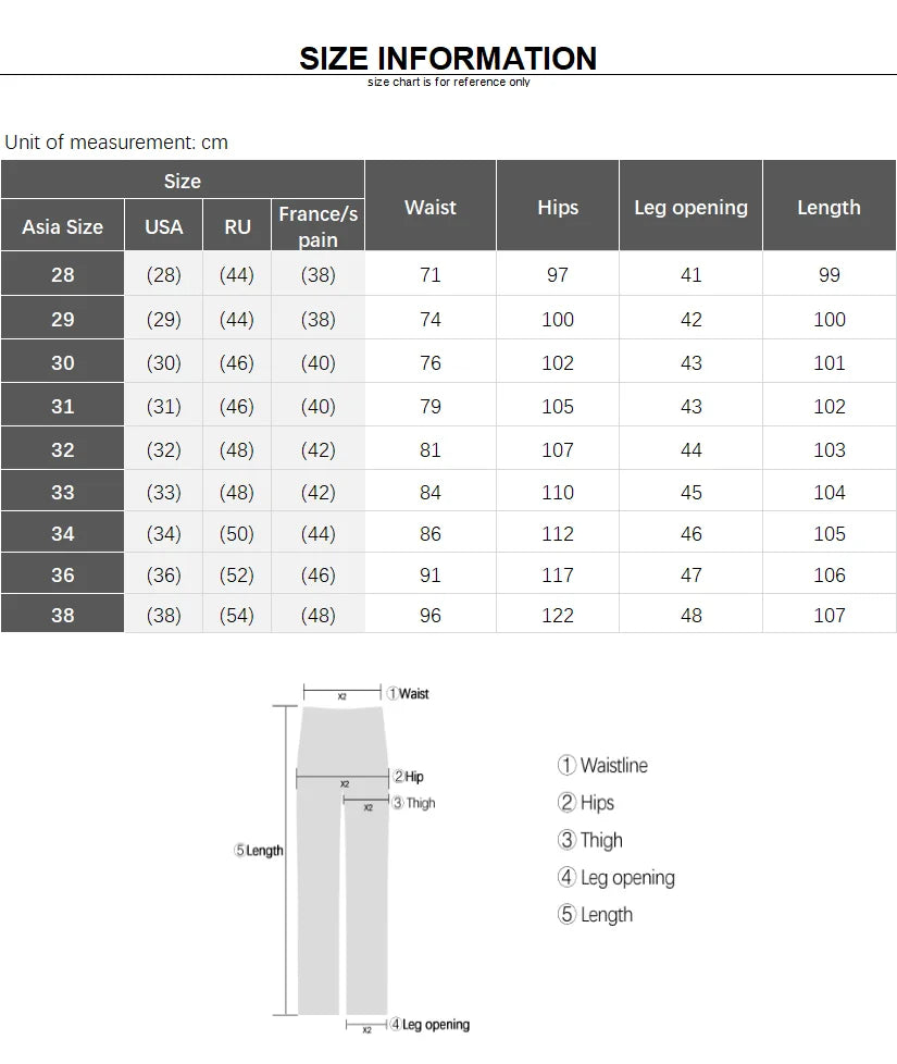 Autumn Casual Men's Straight Jeans Fashion Loose Vintage Elastic Waist Trousers Light Blue Personality Wide Pants Denim Male