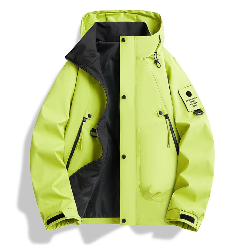 Outdoor Three-in-One Waterproof Hiking Jacket Men Women Breathable Windproof Windbreaker Coat Man Spring Autumn Trekking Jackets