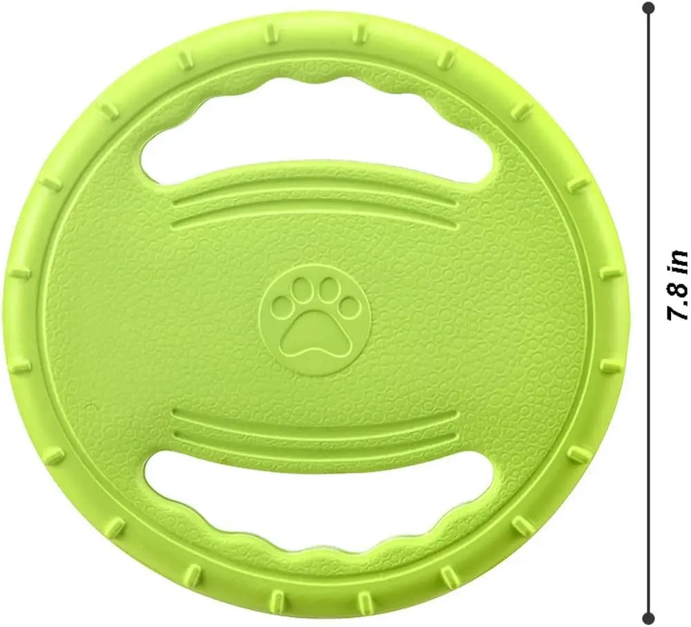 EVA Flying Disc Dog Training Toy Puppy Outdoor Interactive Game Playing Supplies Pet Chewing Flying Saucer Floating Water Toy