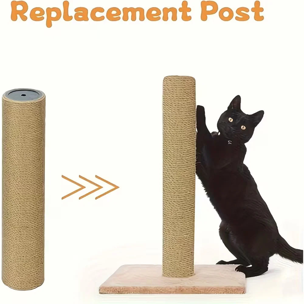 DIY Cat Climbing Tree Tower Replacement Parts | Sisal Rope Scratching Posts & Hard Cardboard Tube Pillars | Pet Cat Toys Accesso