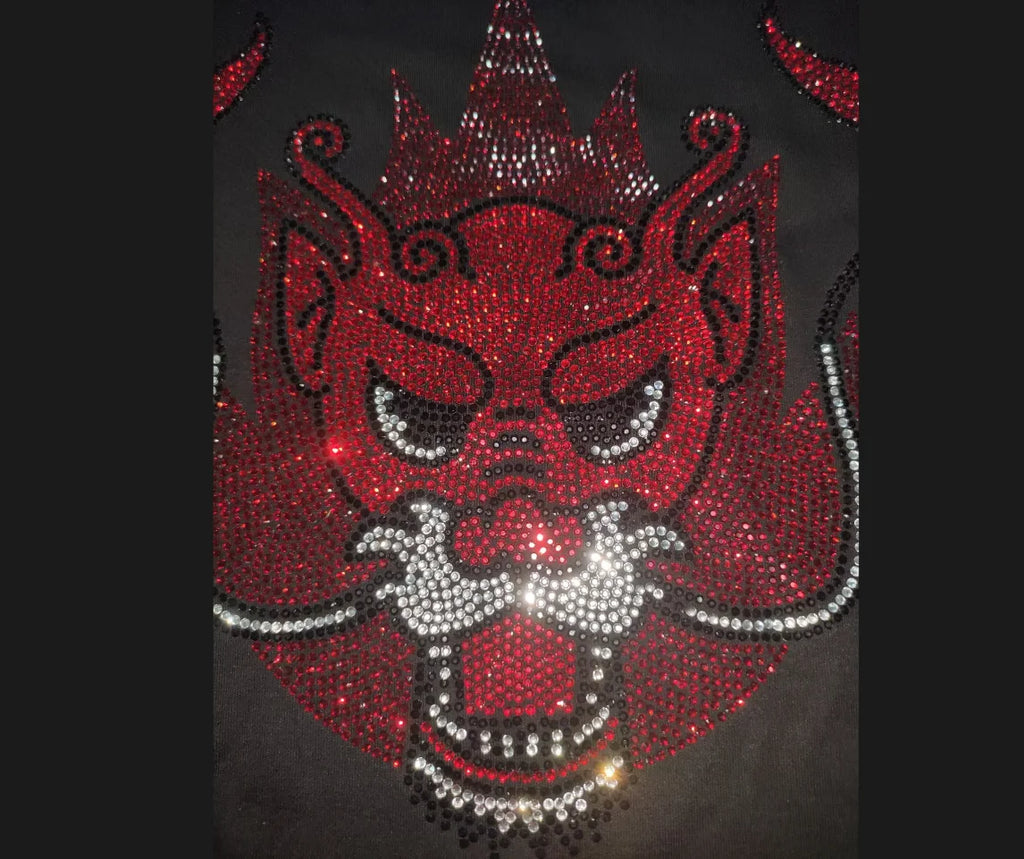 High Quality Designer Streetwear Rhinestone T-Shirt For Men New Designer Top Brand Men Tshirts
