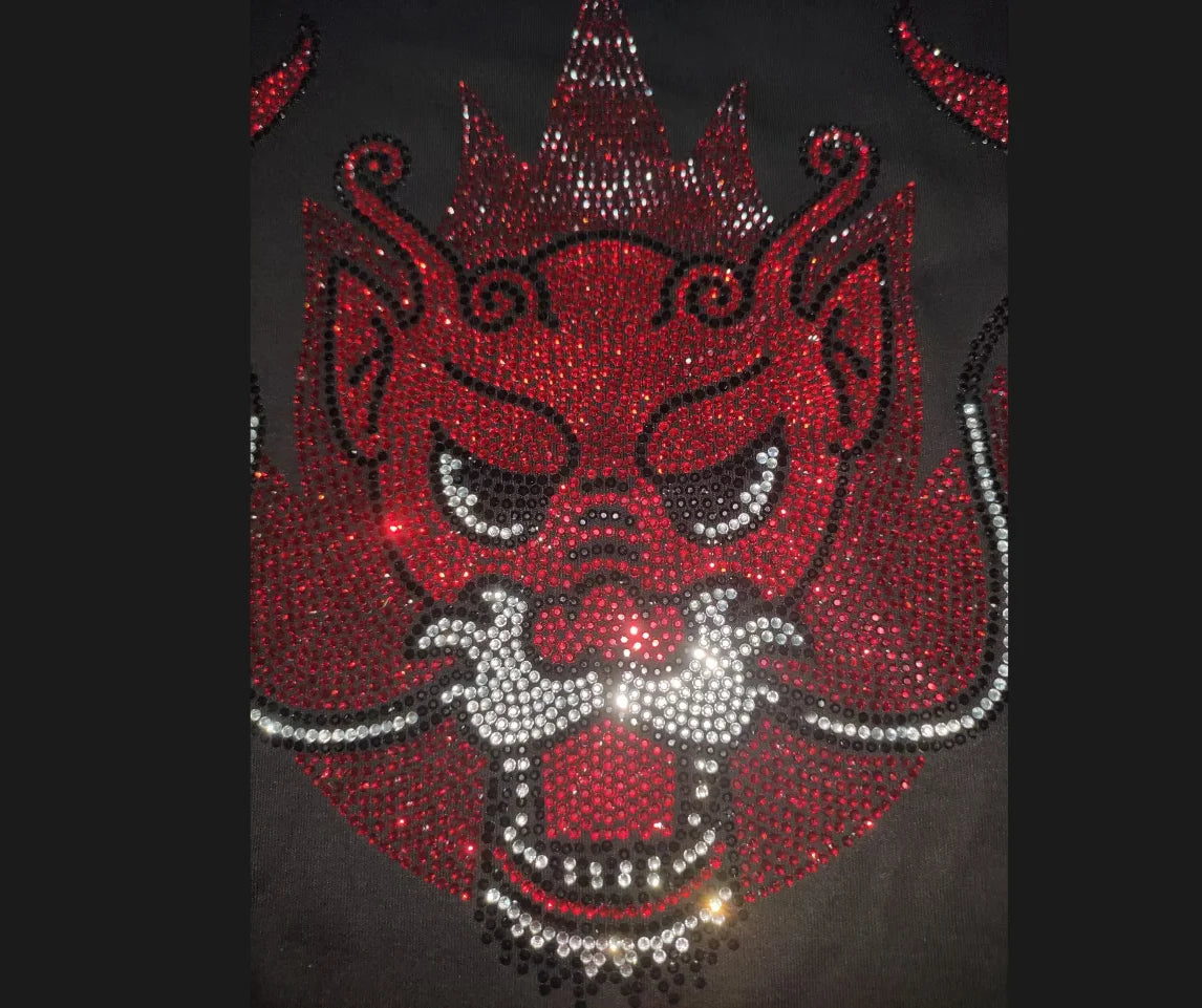 High Quality Designer Streetwear Rhinestone T-Shirt For Men New Designer Top Brand Men Tshirts