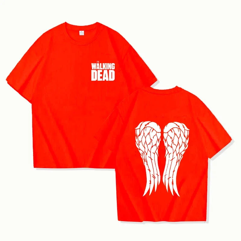 New Hot The Walking Dead T-shirts Fashion Women Men Summer Tee Shirt Unisex Casual Short Sleeve Round Neck Tops T-shirts