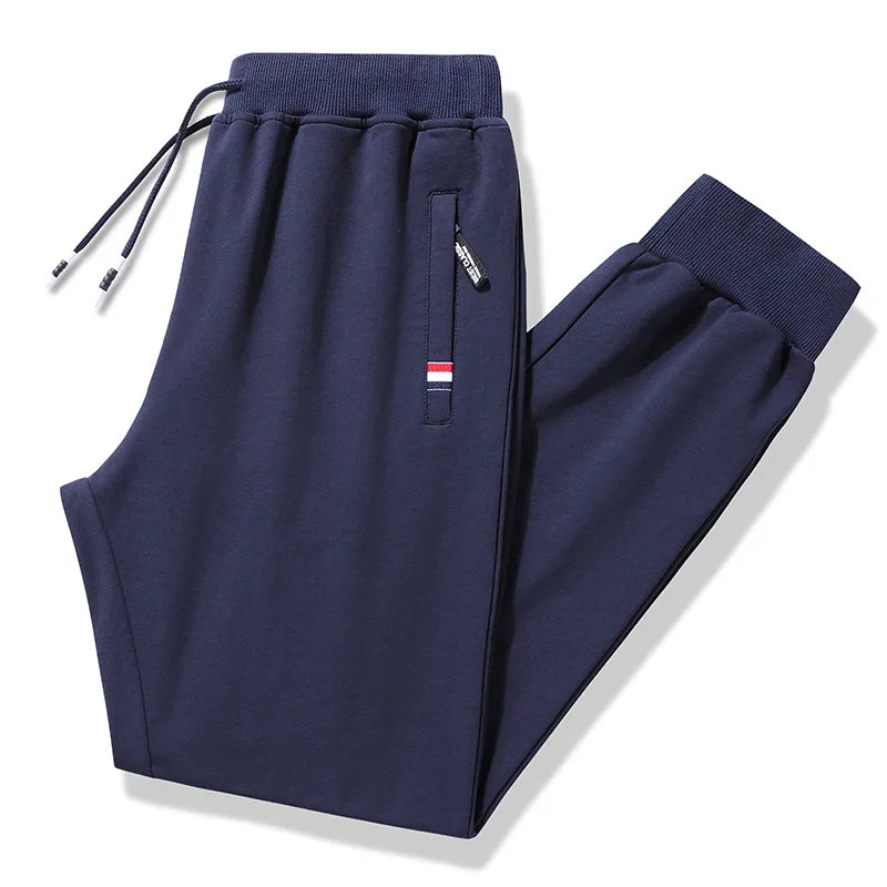 Autumn Pants Loose Gyms Jogger Track Pants Mens 6XL  8XL Men Fitness Sportswear Tracksuit Elastic Waist Sweatpants Cotton Trouse