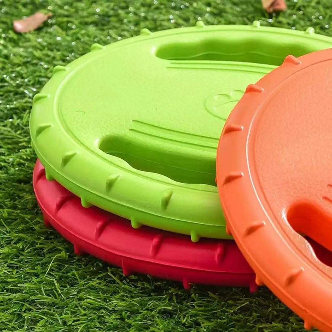 EVA Flying Disc Dog Training Toy Puppy Outdoor Interactive Game Playing Supplies Pet Chewing Flying Saucer Floating Water Toy