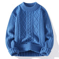 2025 Autumn Casual Men's Sweater O-Neck Striped Slim Knittwear Mens Sweaters Pullover Men Harajuku Mens Retro Sweaters