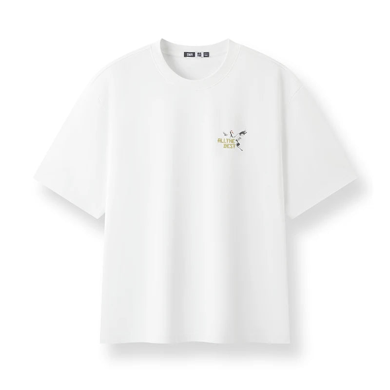 Semir Men Tshirt Cool Feeling Printed Traditional Style Trendy Knit Casual Top 2026 Summer Fashion Daily Comfort Wear