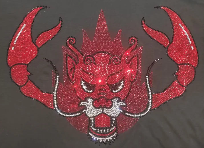 High Quality Designer Streetwear Rhinestone T-Shirt For Men New Designer Top Brand Men Tshirts