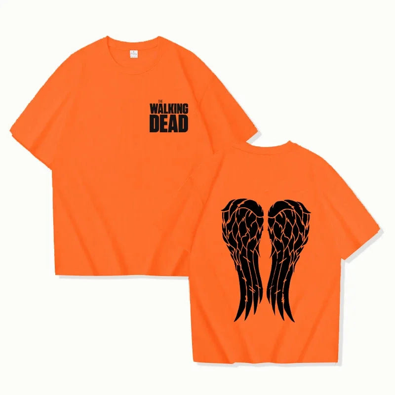 New Hot The Walking Dead T-shirts Fashion Women Men Summer Tee Shirt Unisex Casual Short Sleeve Round Neck Tops T-shirts