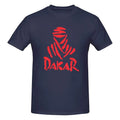 Motorcycle Dakar Rally Graphic Print T Shirt Men Large Size Cotton Casual T-shirts Summer Short Sleeve Tops Tees Streetwears