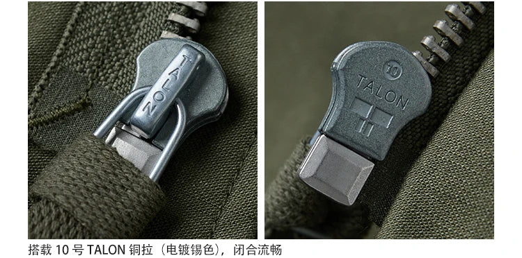 Rugged Bronson 1969 M65 Blended Satin Field Jacket M-65 Olive Green Jacket M51 Tactical Coat