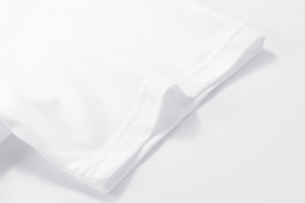 Faith Over Fear Pattern T-shirt for Man High Grade Pure Cotton Short Sleeve Top Summer Male Daily Casual Fashion Breathable Tees