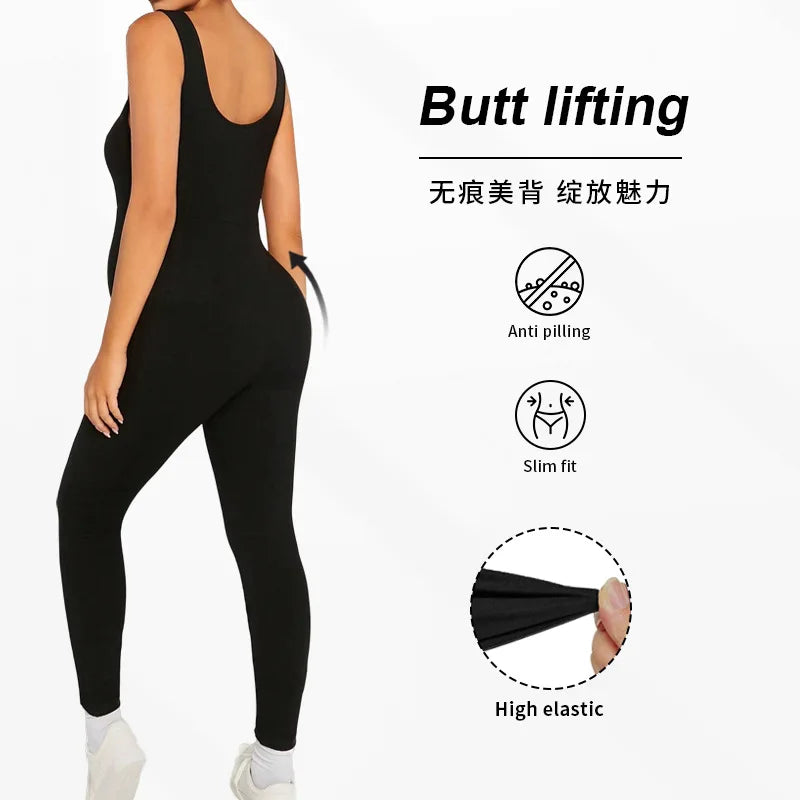 Pregnant Women Casual Jumpsuit Maternity Solid Sleeveless Slim Fit High Elastic Overalls Summer Comfortable Pregnancy Clothing