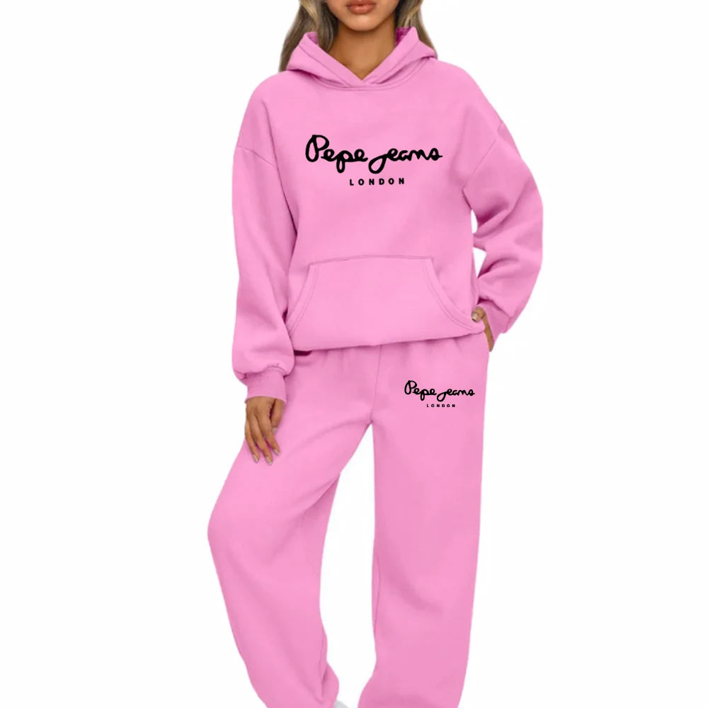 2025 Womens and mans Print Hooded Sweatshirts Suit High Quality Hot Sales Outfits Clothing Fashion Casual Jogging Pants Sets