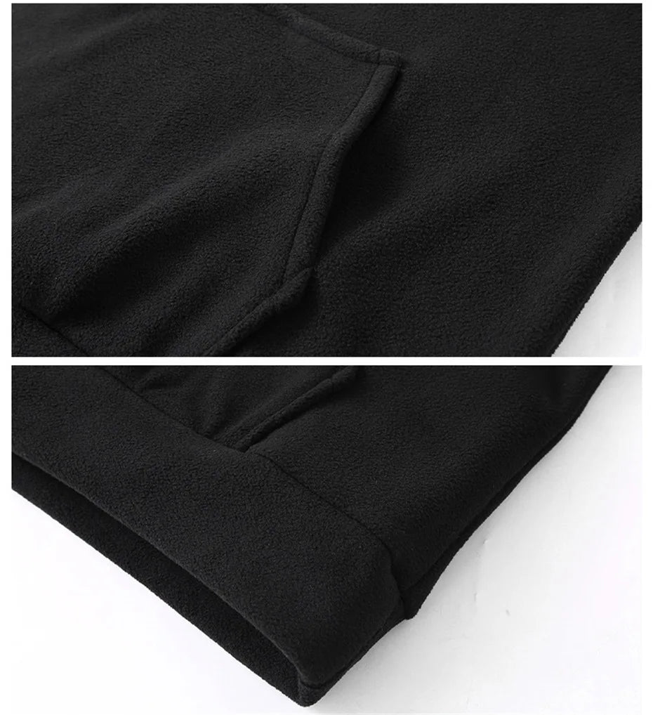 Polar Fleece Tracksuit Men 12XL Plus Size Men's Sets Sweatshirt Sweatpants Autumn Winter Casual Suits Male Big Size 10XL 12XL