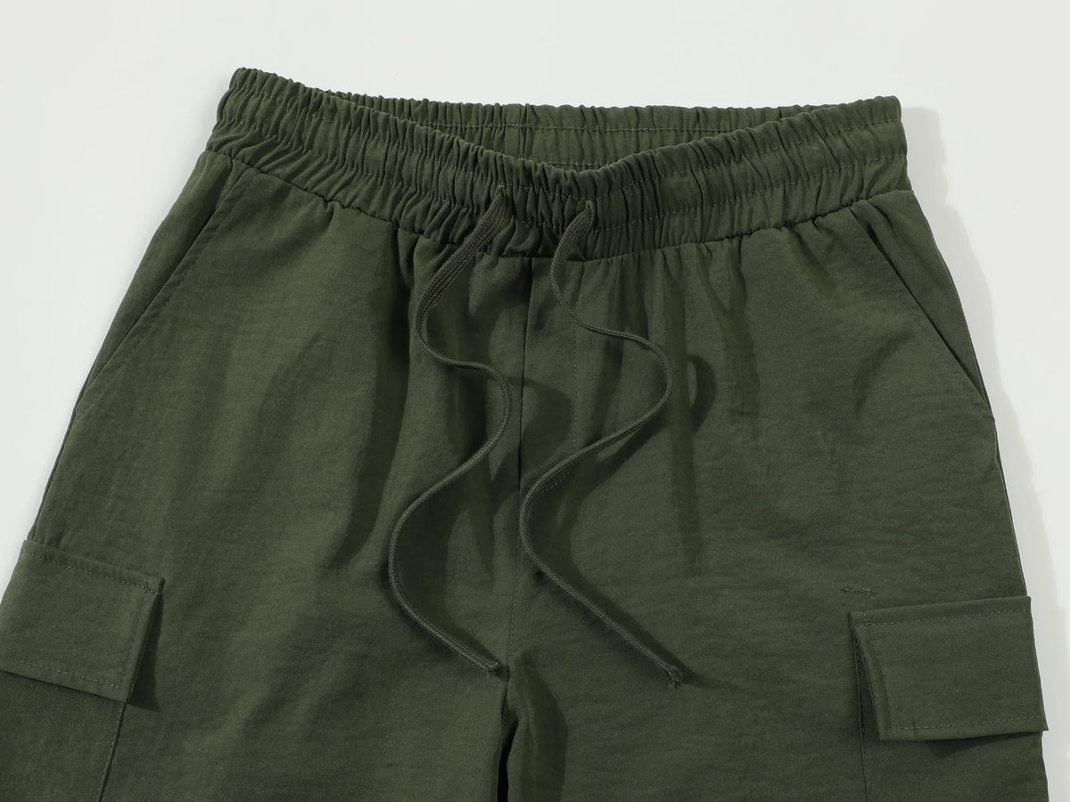 New LONSDALE Loose Men's Shorts - Oversized Multi Pocket Casual Swimsuit - Summer Fashionable and Comfortable Pants
