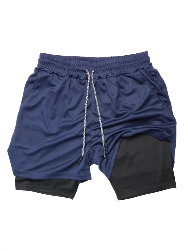 Men's Summer Gym Shorts Breathable Quick Dry Beach Surfboard Exercise Sports Casual Lightweight Running Pants