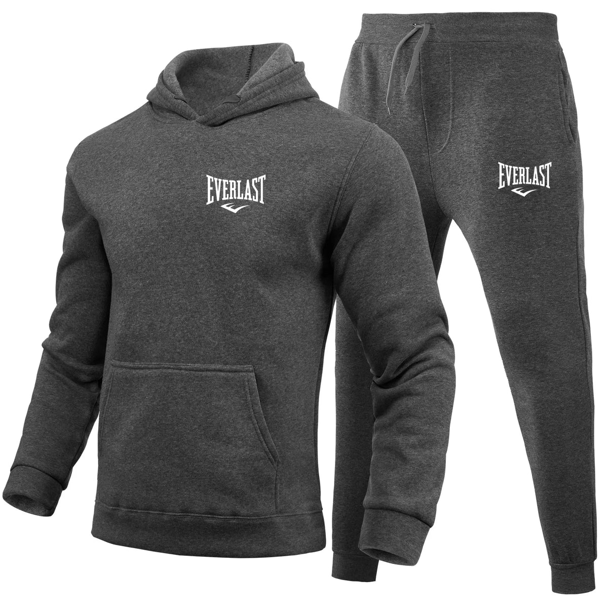 Hot-selling Everlast men's sportswear sets, hooded sweatshirts, sweatpants, casual and fashionable sportswear
