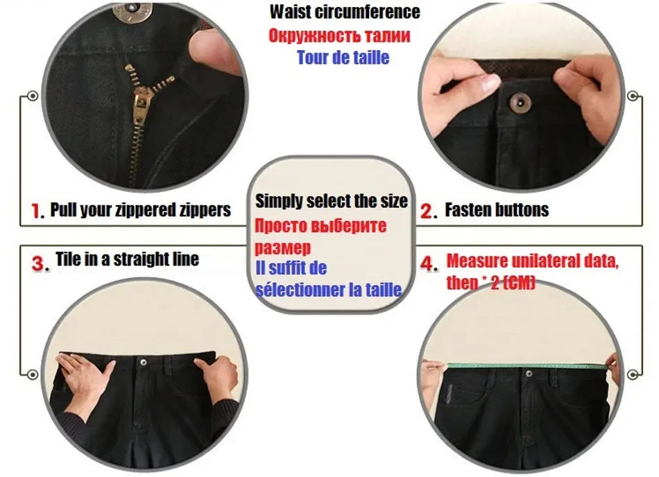 Classic Men's Tactical Pants Multi-Pocket Solid Color Stretch Slimming Outdoor Pants Spring & Autumn Casual Jogging Pants