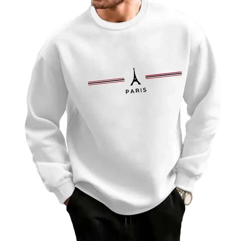 Autumn Winter Men's Tracksuit Daily Casual Fashion Single Sweatshirts Sweatpants Men Sports Comfort Simplicity Outdoor Quality