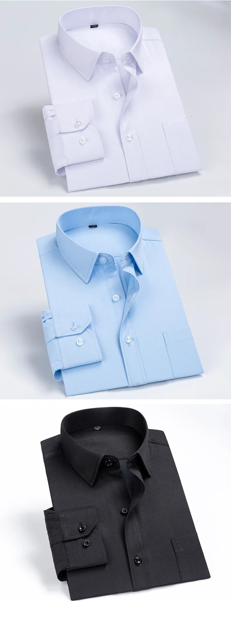 2026 Men's Long Sleeve Cotton Shirt Striped Design Spring Autumn Business Formal Dress Shirts for Men Party Wedding Shirts Male