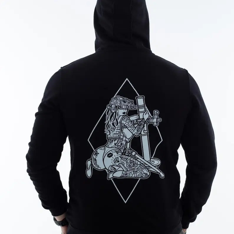 Military Printed Spiritual Clothing Unisex Trendy Sweatshirts Tactical Girl Ukrainian Pride Men Style Long Sleeve Hoodies