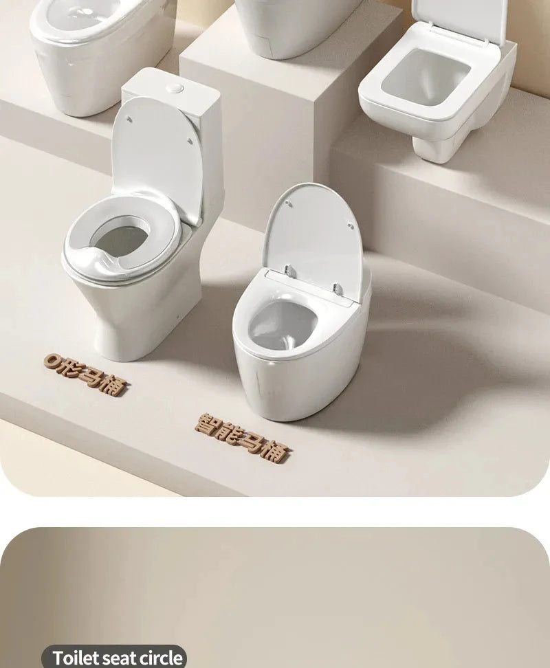 Splash Proof Kids Toilet Seat, Universal Fit Potty Training Seat, Sturdy Safe Toddler Toilet Accessory, Practical Toilet Seat fo