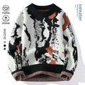 autumn and winter Men's Fashion casual Round Neck Warm sweater slim fit Sweaters Men sweater male Thicken Warm wool pullovers