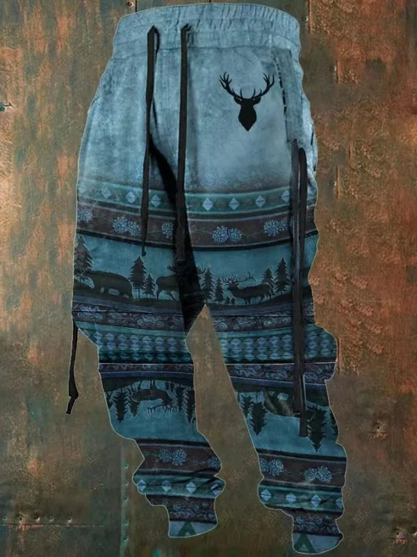 New Men Sweatpants Jogger Masculina Drawstring Elastic Waist  Owl 3D Printed Comfort Breathable Sports Streetwear Designer