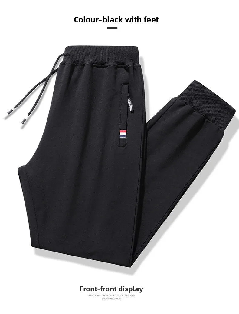 Autumn Pants Loose Gyms Jogger Track Pants Mens 6XL  8XL Men Fitness Sportswear Tracksuit Elastic Waist Sweatpants Cotton Trouse