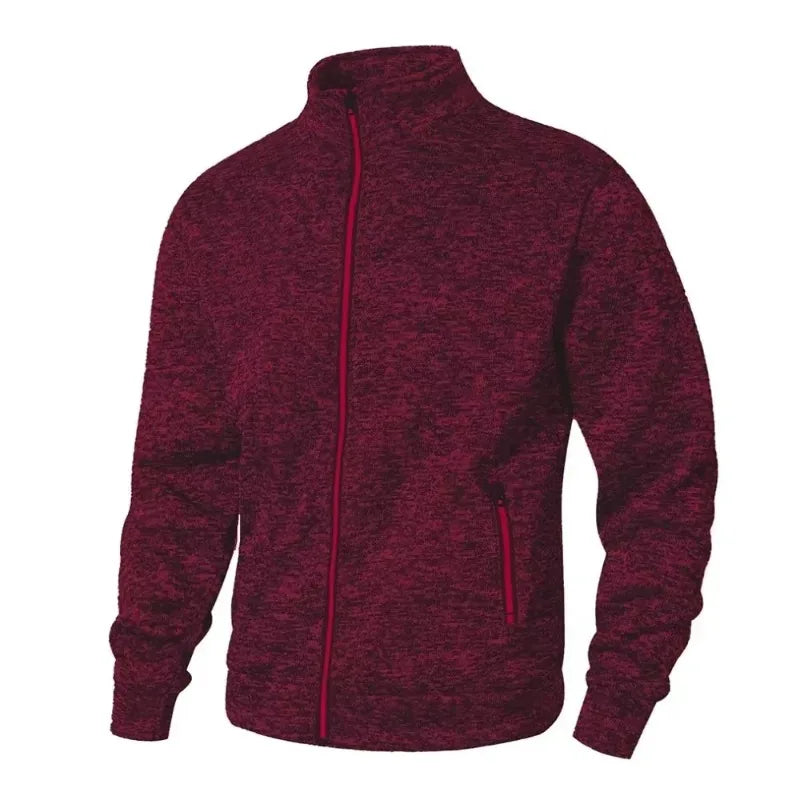 Animal Game Outdoor Men's Casual Sweatshirts Zipper Cardigan Work Jackets Sport Turtleneck Coats Oversize Warm Cycling Jerseys
